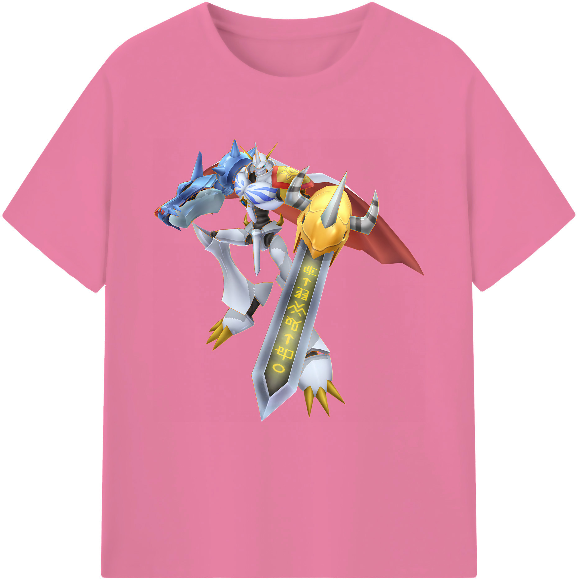 （画像用） Digimon デジタルモンスター/デジモン 綿100％半袖Tシャツ（フロントプリント）